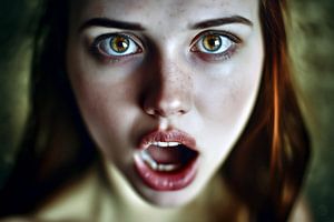 Mit großen Augen das Wunder empfangen - das Wunder empfangen