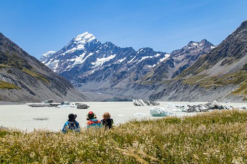 Hooker Valley Track, Mt Cook, Nieuw Zeeland