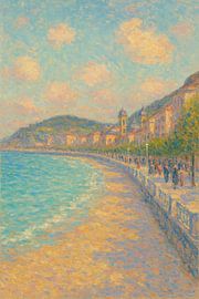 Het strand van La Concha in San Sebastián – Elegant impressionisme aan de Baskische kust van Travel Shop