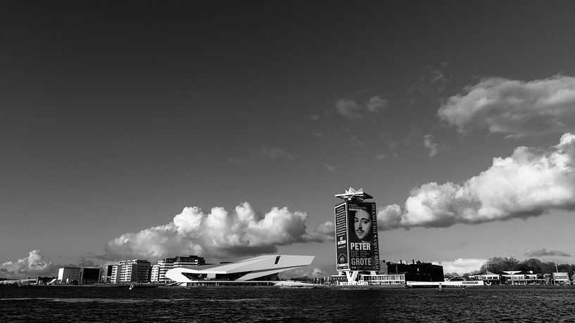 Das IJ am Amsterdamer Hauptbahnhof von Niels Eric Fotografie