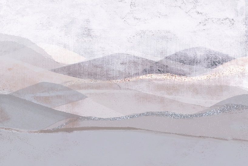 Nordic Abstract by Mad Dog Art