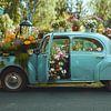 Vintage Oldtimer as a Flower Stall by Karina Brouwer