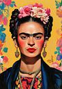Frida Poster - Frida Art Print by Niklas Maximilian thumbnail
