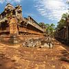 Panorama-Vor-Raupentempel, Angkor, Kambodscha von Henk Meijer Photography