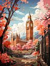 Big Ben in spring by Kees van den Burg thumbnail