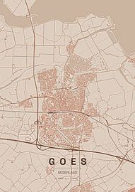 Stadtplan von Goes von Stef van Campen