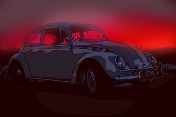 Super beetle - type 1 - beetle , vocho , käfer , vehicle by The Art Kroep