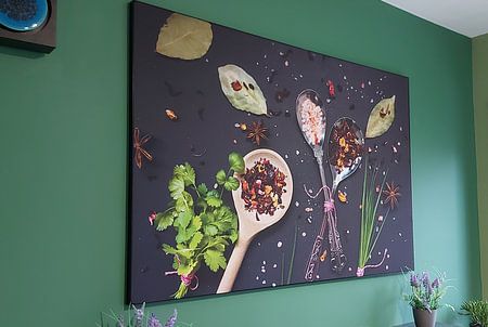 Herbs in the kitchen