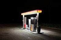 Klein benzinestation