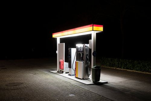 Small gas station