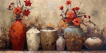 Antique vases by Max Steinwald