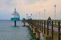 Ostsee - Seebrücke Zinnowitz (Insel Usedom) von t.ART Miniaturansicht