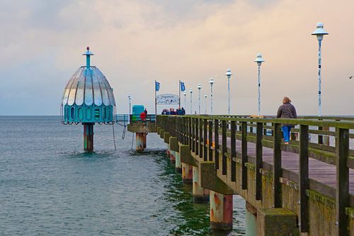 Oostzee - pier Zinnowitz (eiland Usedom)