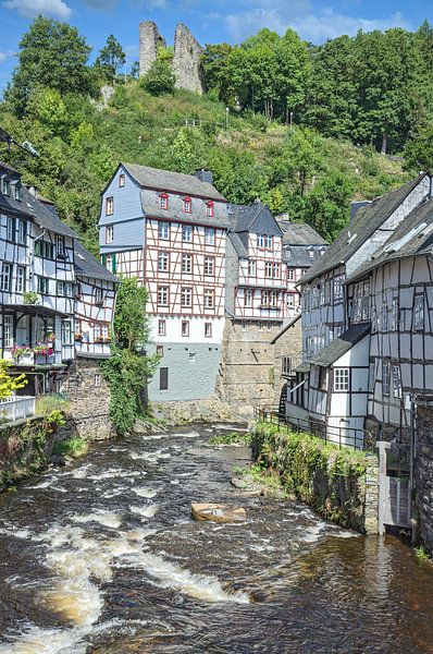 Monschau in der Eifel von Peter Eckert