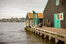 Anlegestelle Zaanse Schans Amsterdam von Rob van der Teen