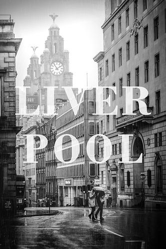 Steden in de regen: Liverpool
