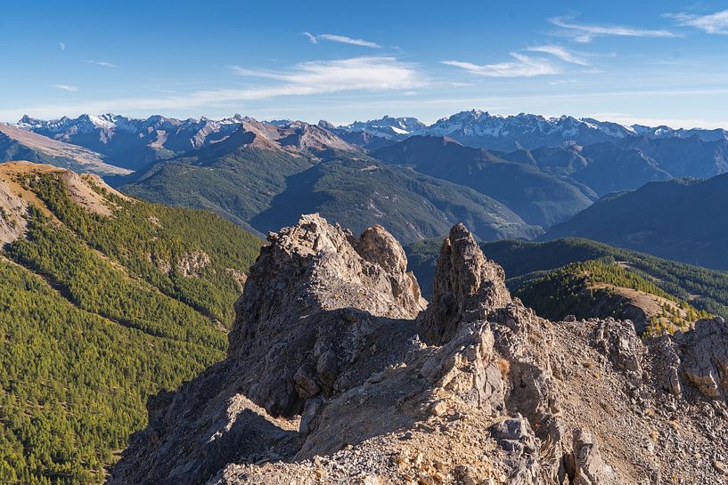 Panorama van de Queyras, Frankrijk van Martijn Joosse