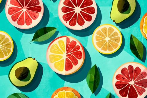 Fruitige variëteit van citrusvruchten