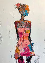 Frau Rosa | Bunte Frau