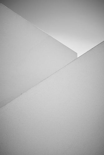 Des lignes d'architecture en nuances de gris