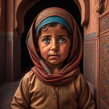 Little Moroccan girl