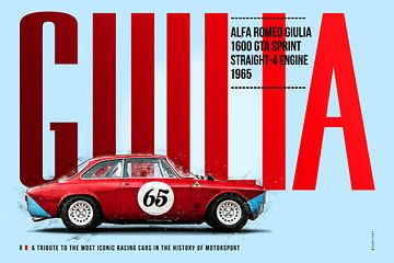 Alfa Romeo Giulia 1600 GTA Sprint by Theodor Decker