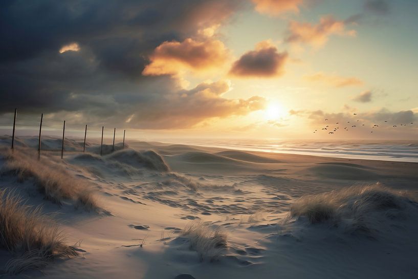 Goldene Stunde von fernlichtsicht