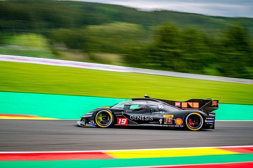 De Genesis GMR-001 hypercar op Spa-Francorchamps