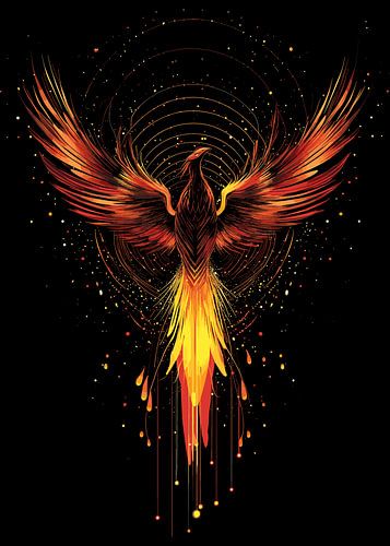 Feniks herrijst uit de vlammen