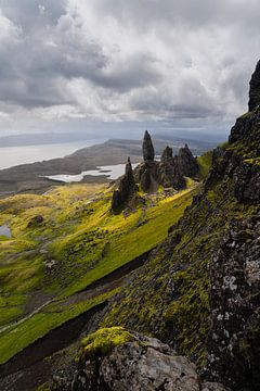 Mystical landscape of the Old Man of Storr by Oliver Preuss