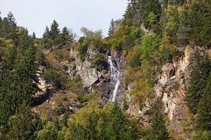 Waterfall in the Stubai Valley