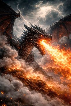 The mythical dragon 1.