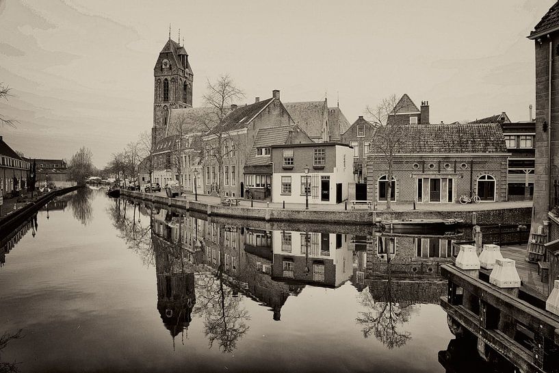 Zwart/Wit Fotografie - Oudewater... van Bert v.d. Kraats Fotografie