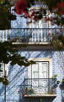 Lissabon blaue Fliesen