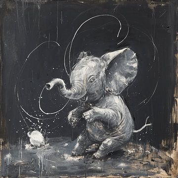 sprookje van het olifantje en de muis van LidyStuit