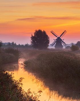 Noordermolen, Noorddijk, Groningen, Nederland