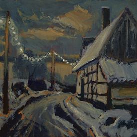 Tiefes Tal Januar von Nop Briex