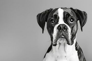 Boxer hond van Poster Art Shop