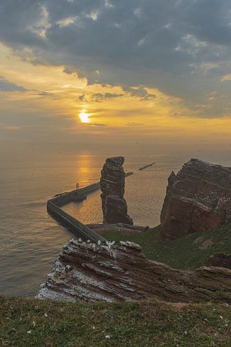 Long Anne Rock bei Sonnenuntergang