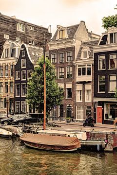 Inner city of Amsterdam Netherlands Old