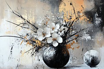 Stilleven met Bloemen 22.9647 van ARTEO Schilderijen