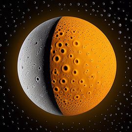 The duality of worlds by Vythryd Arts