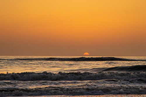 coucher de soleil en mer