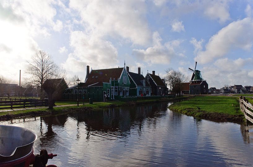 kalverdijk vanaf de molen de Hen by Robert Lotman