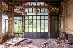 Serre abandonnée à Decay. sur Roman Robroek - Photos de bâtiments abandonnés