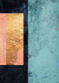 Or &amp ; Rose : bloc de couleurs minimaliste sur Niklas Maximilian