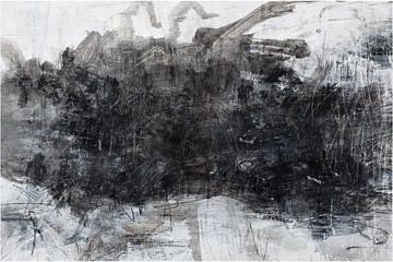 zwart abstract van Christin Lamade