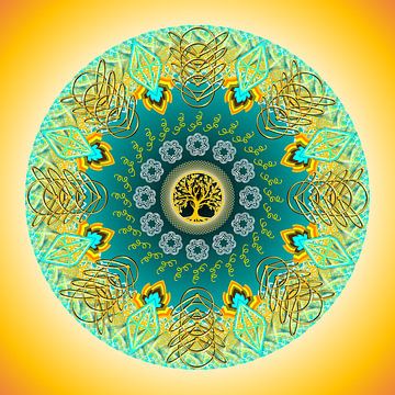 Kristal Mandala-NYOONISCH LICHT-LAA'TIEM'HAA van SHANA-Lichtpionier