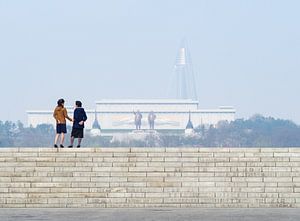 Pyongyang en haar bewoners, Noord Korea van Teun Janssen