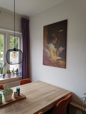 Liseuse, Jean-Honoré Fragonard